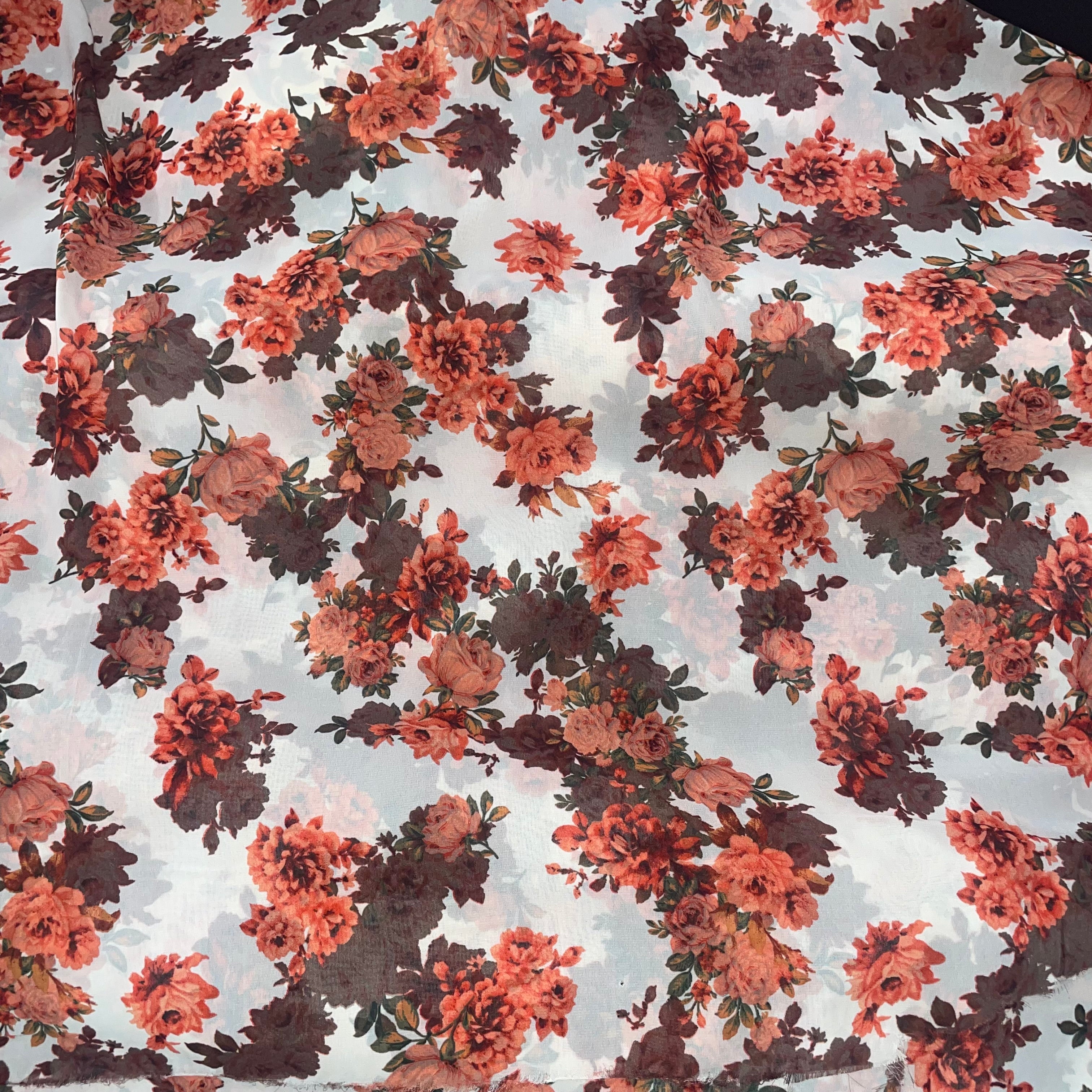 Chiffon Imported Unstitched