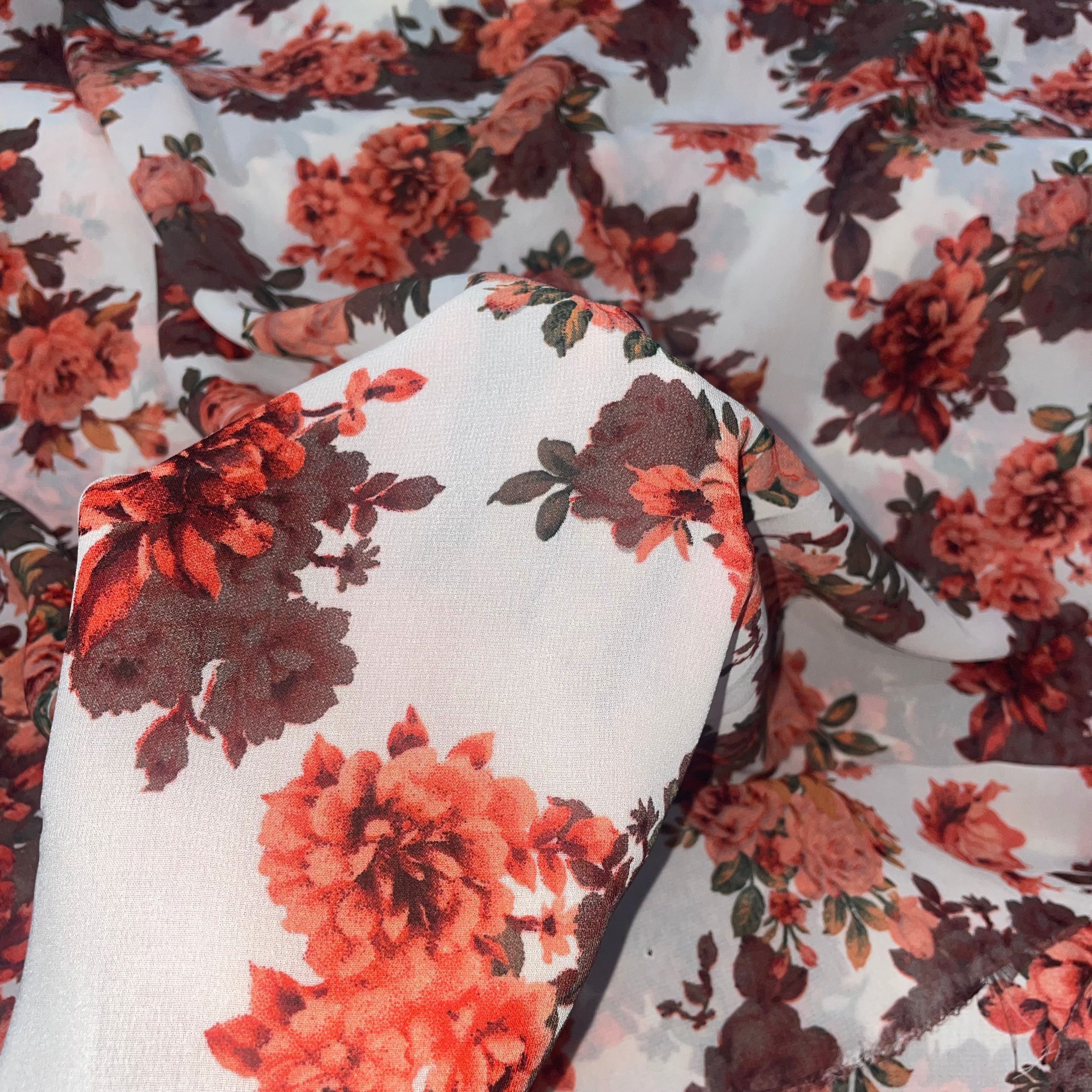 Chiffon Imported Unstitched