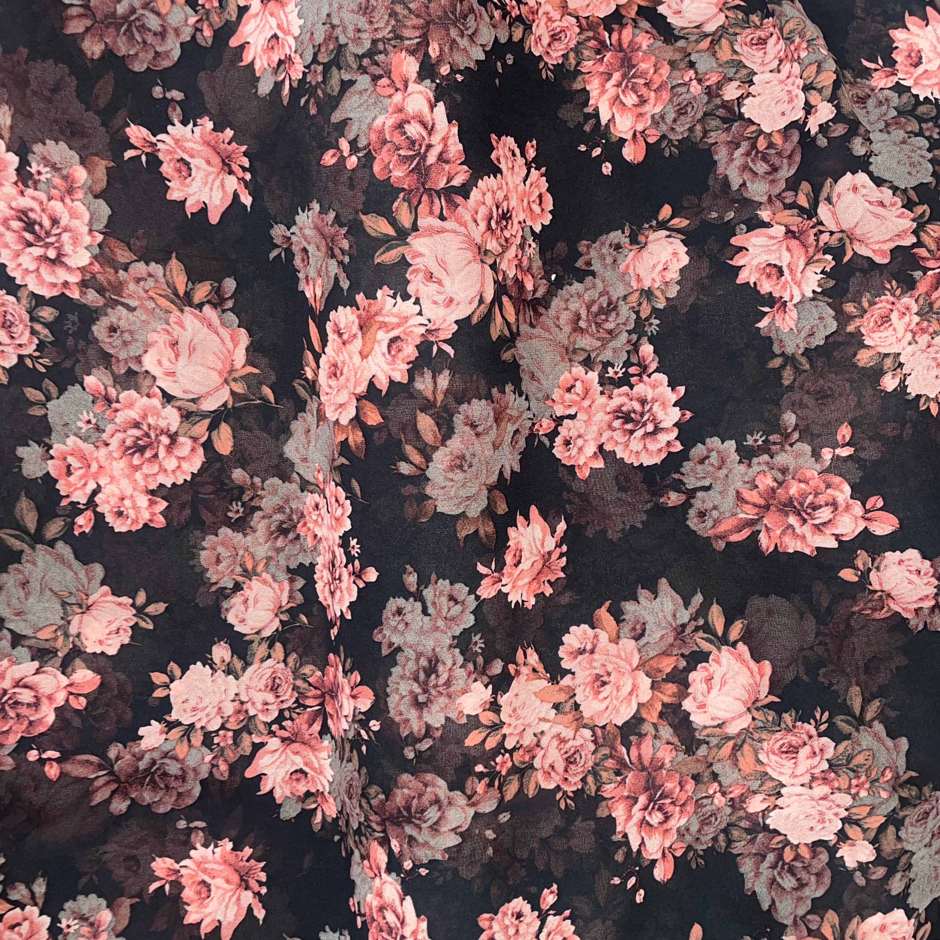 Chiffon Imported Unstitched