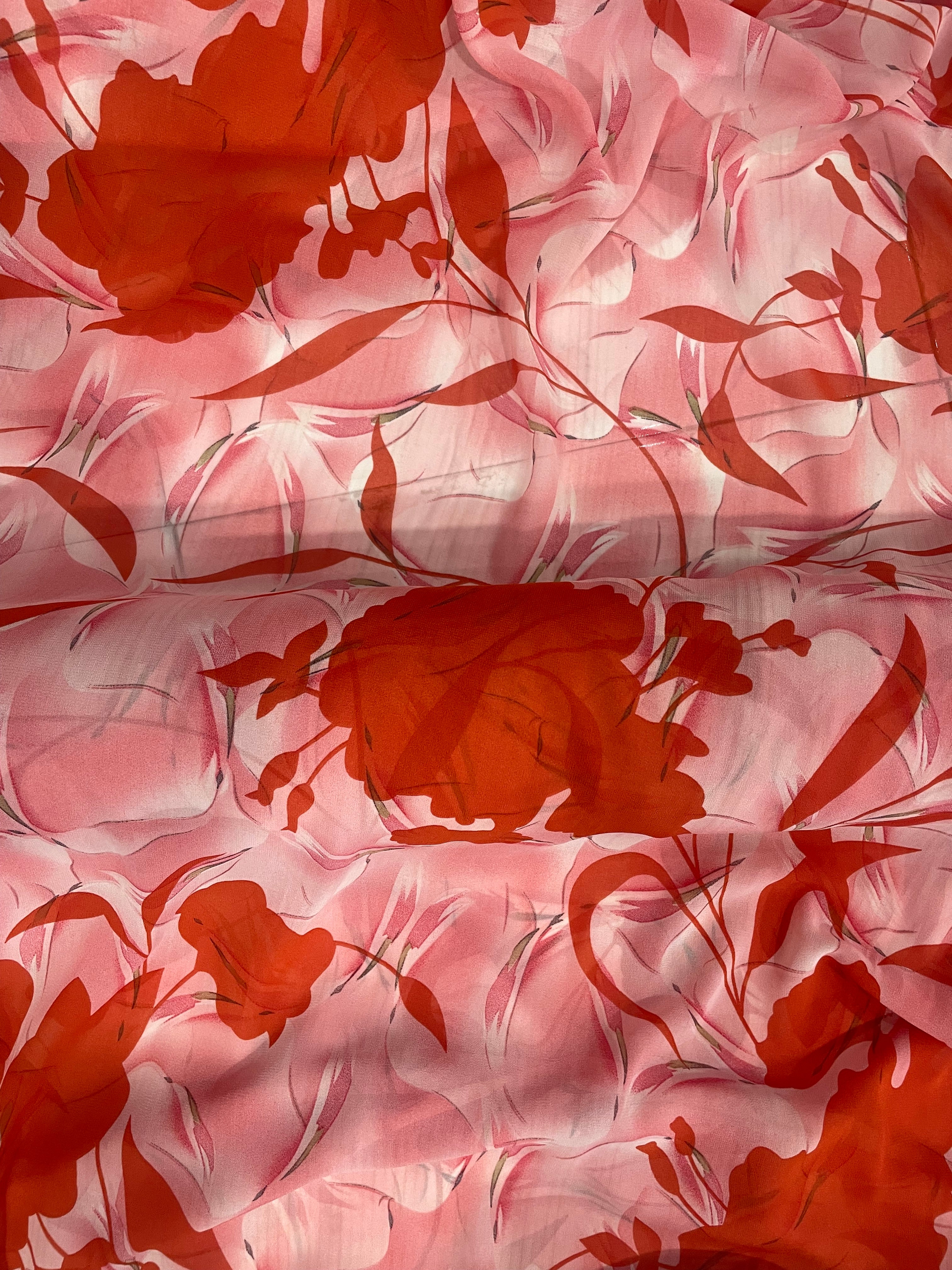 Chiffon Imported Unstitched