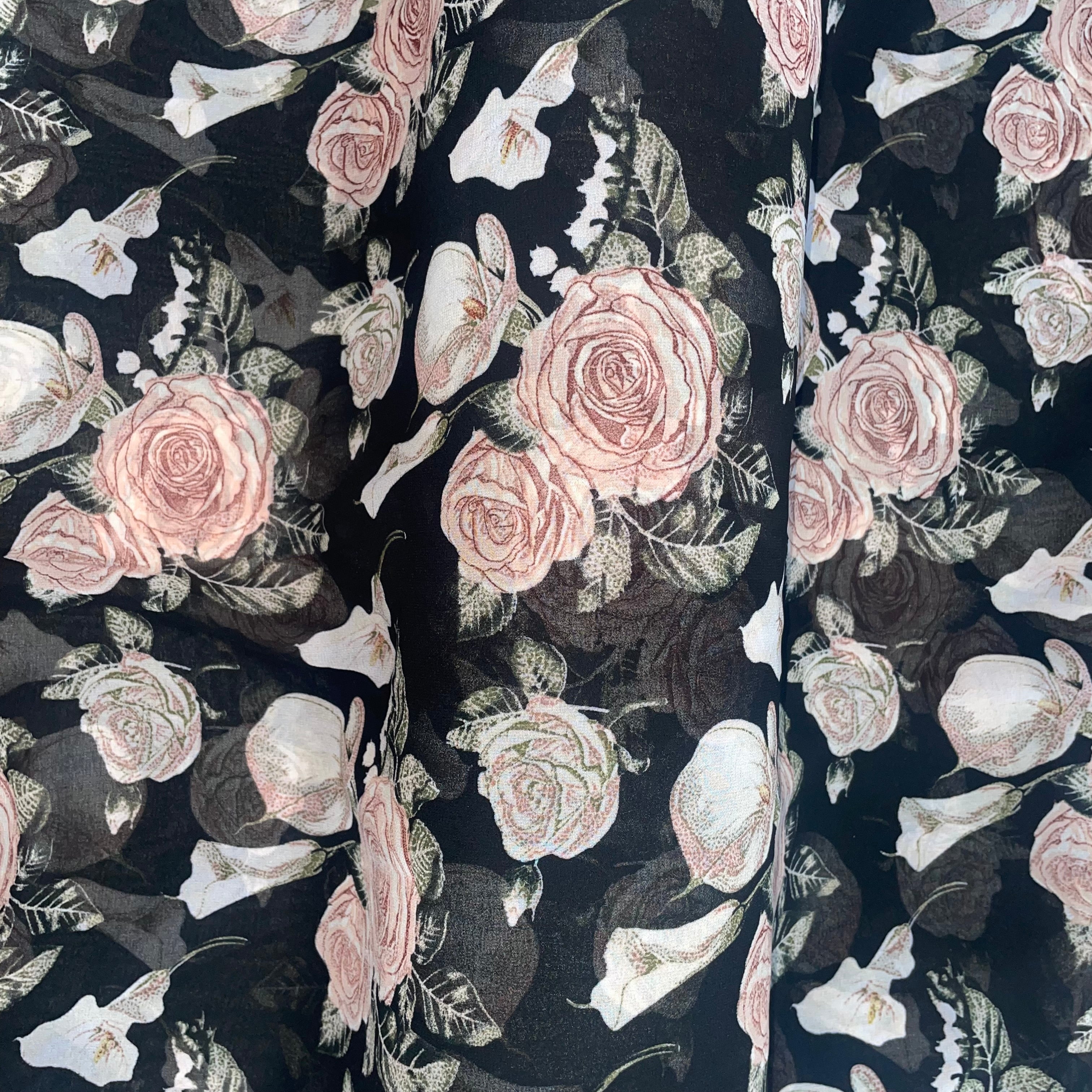 Chiffon Imported Unstitched