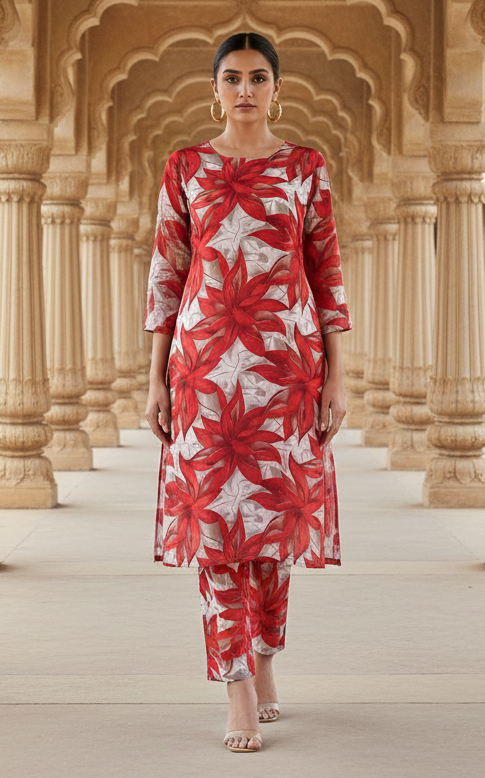 Chiffon Imported Unstitched