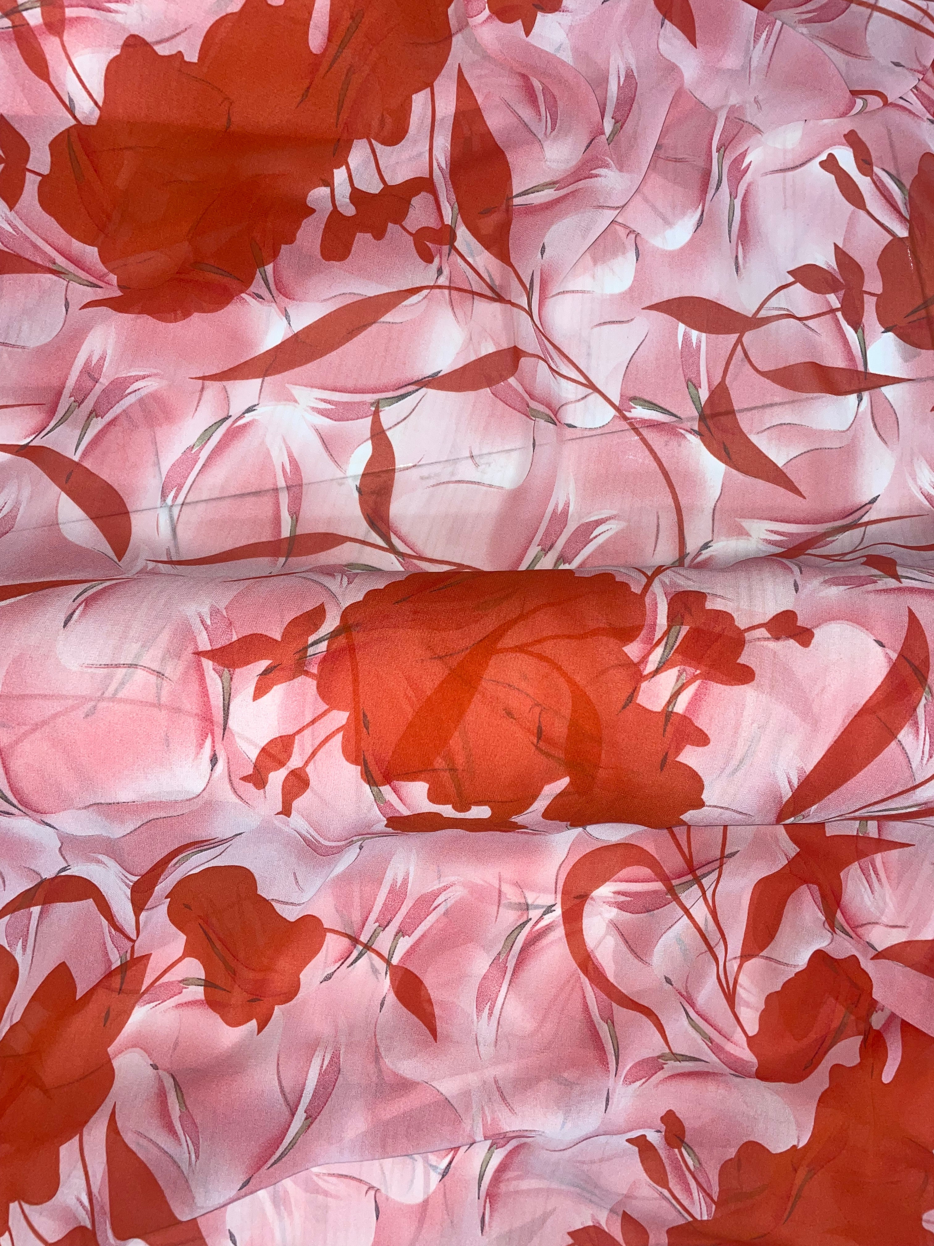 Chiffon Imported Unstitched