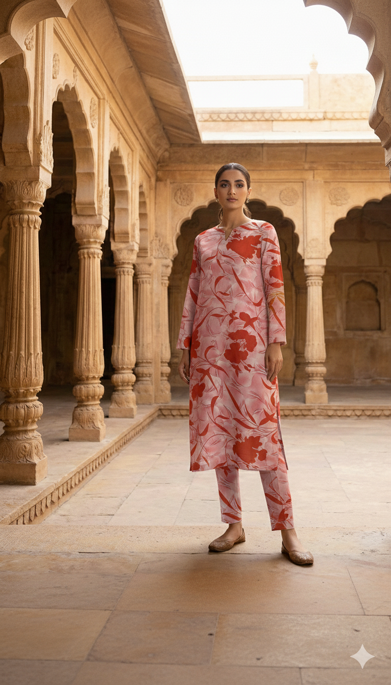 Chiffon Imported Unstitched