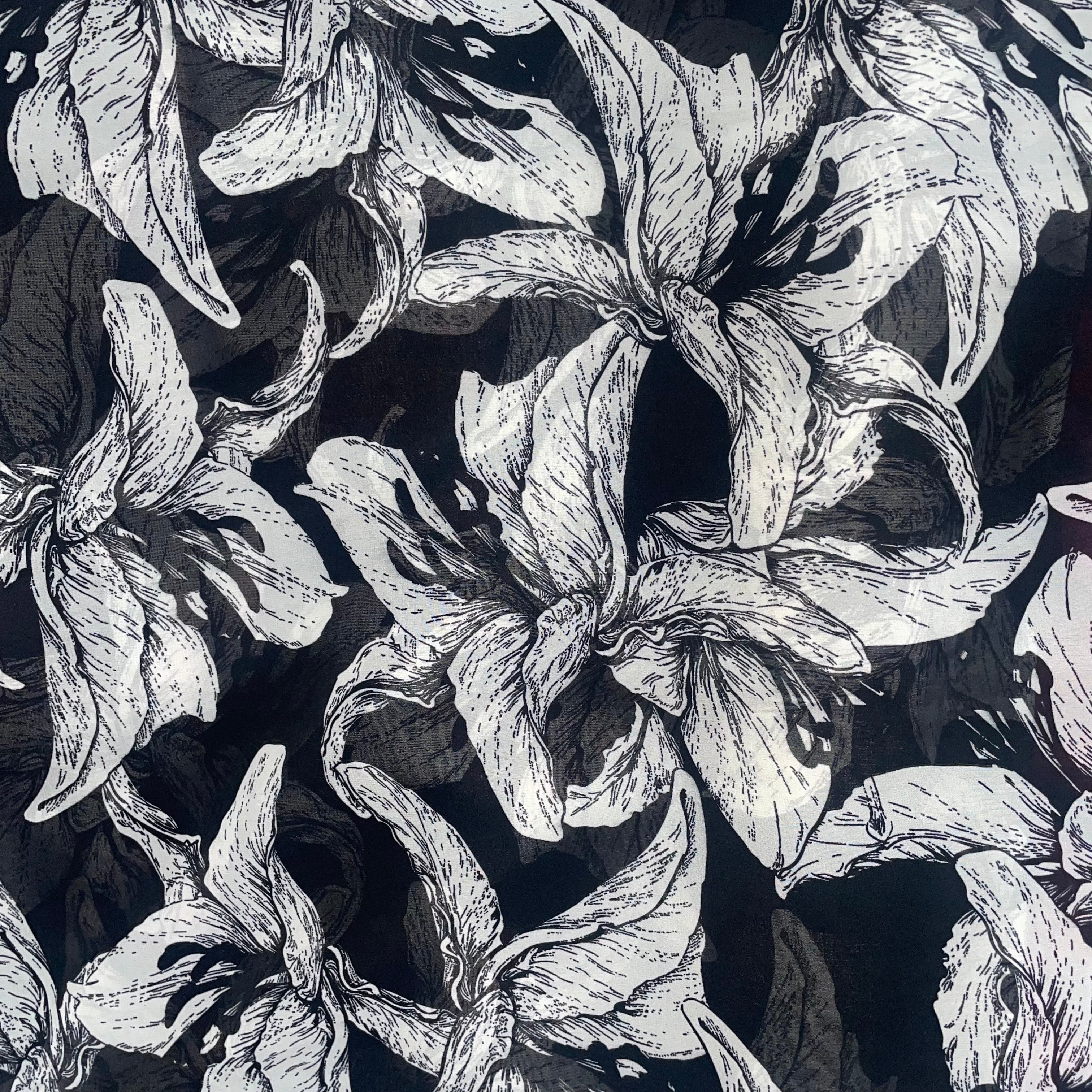 Chiffon Imported Unstitched