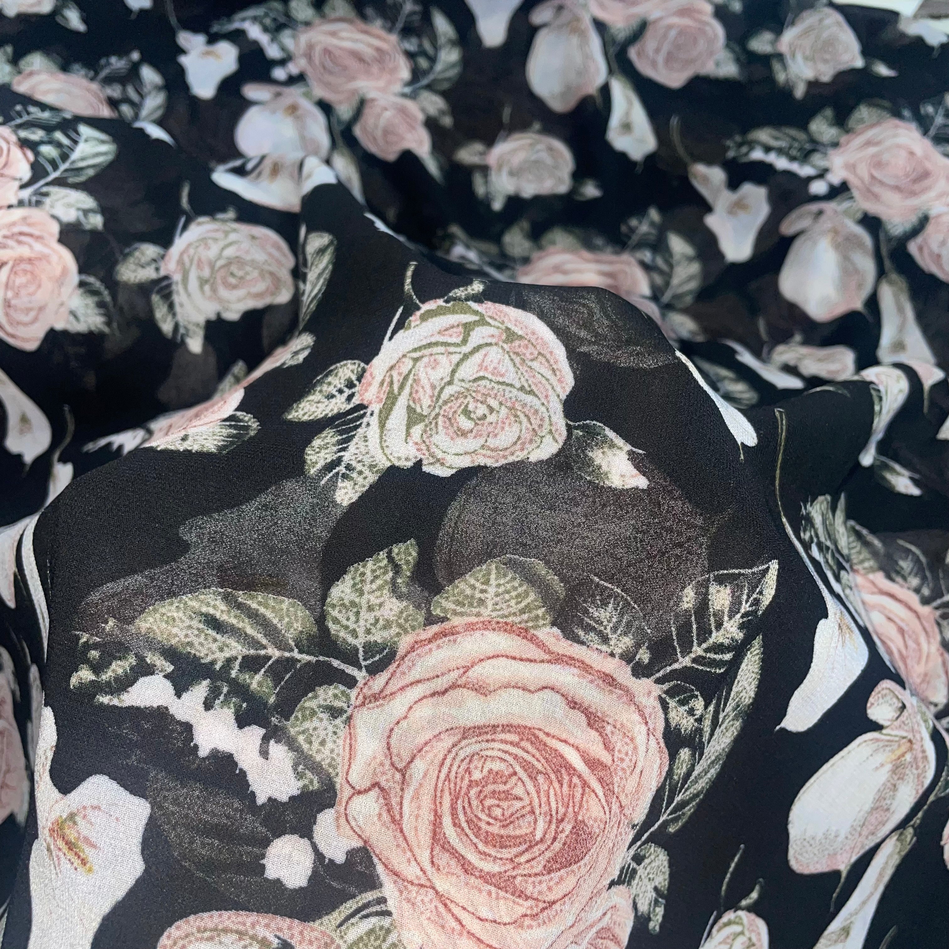 Chiffon Imported Unstitched