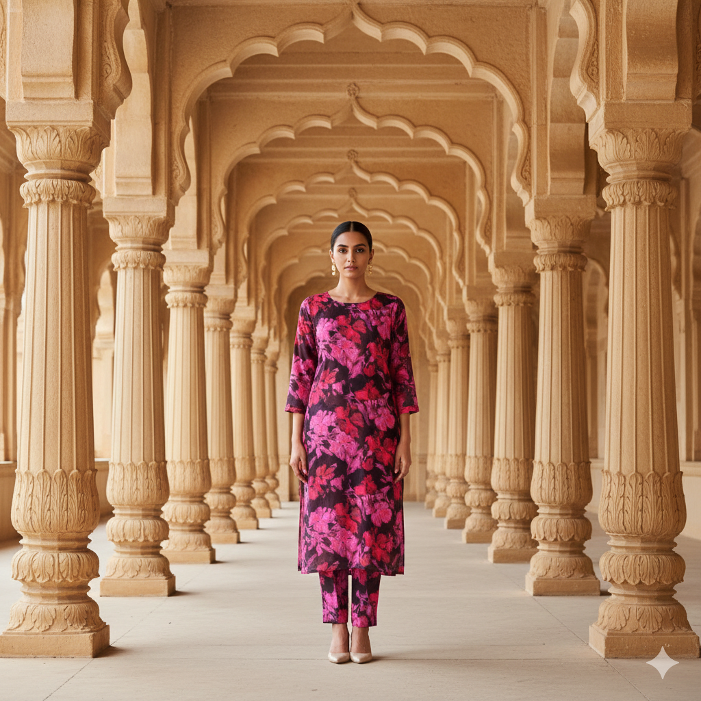 Chiffon Impoted Unstitched