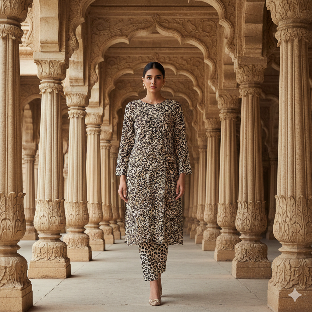 Chiffon Imported Unstiched